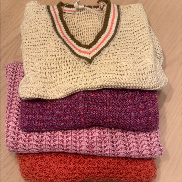 Free people sweater bundle - Picture 1 of 6